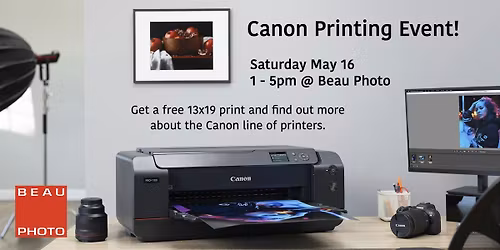 Canon Printing Event at Beau Photo