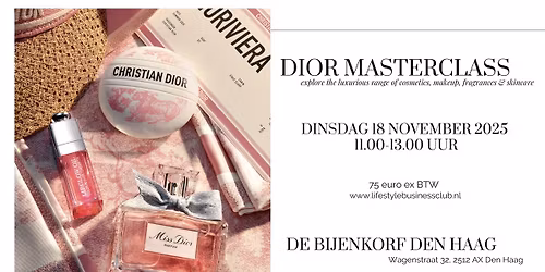 DIOR masterclass - waan je in de wereld van make up