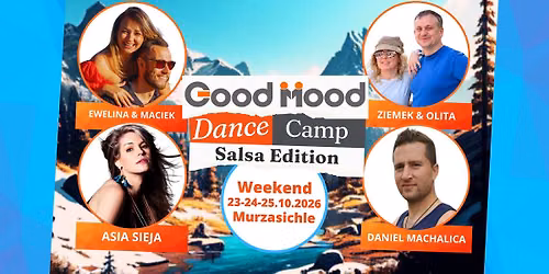 SALSA EDITION  ★ GOOD MOOD DANCE CAMP ★ 23-24-25.10.2026 ★ Warsztaty ★ Imprezy ★ Integracja