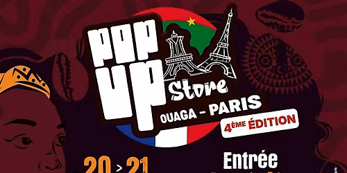 POP UP STORE OUAGA-PARIS 2026