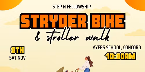 Stryder Bike & Stroller walk