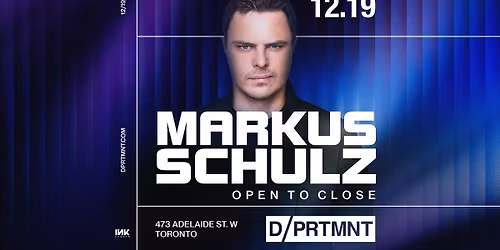 Markus Schulz inside DPRTMNT