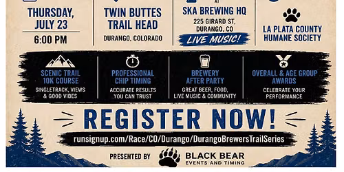 Durango Brewers Trail Series at Ska Brewing Company