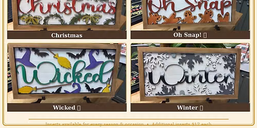 Through the Seasons Sign Class
