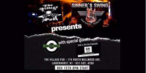 VH Tribute - SINNER\u2019S SWING @ The Village Pub
