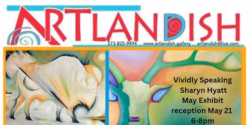Artlandish May exhibit- Lisa Hennessy and Sharyn Hyattt