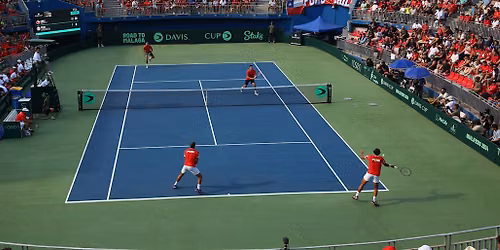 Davis Cup Qualifier - 2nd Round at Videotron Centre