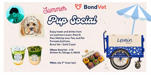 Bond Vet- Summer Pup Social