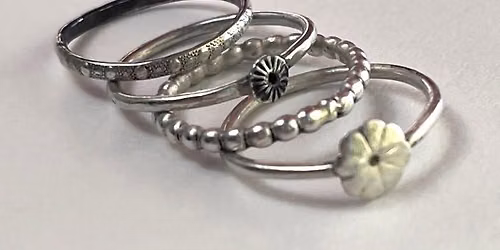 Silver Smithing: Adult Sterling Stack Trio Workshop 