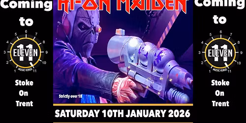 Hi On Maiden live at Eleven Stoke