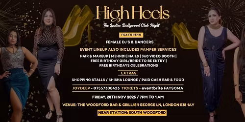 High Heels - The Ladies Bollywood Club Night