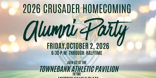 2026 Crusader Homecoming Alumni Party 