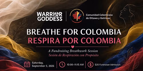 Breathe for Colombia: A Fundraising Breathwork Session