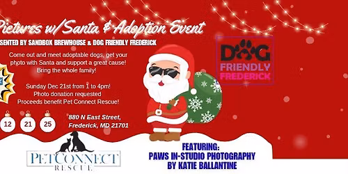Pictures w\/Santa Fundraiser & Adoption Event
