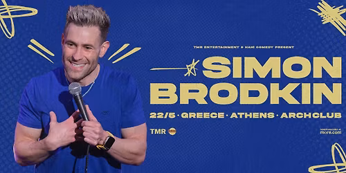 SIMON BRODKIN (UK) LIVE IN ATHENS