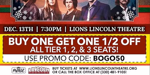 Christmas Tribute to the Eagles- BOGO50 has been EXTENDED!