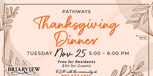 Pathways Thanksgiving Dinner