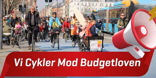 Cykeldemo - skrot budgetloven - Skulder ved Skulder