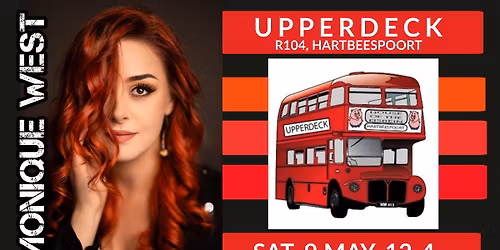 MONIQUE WEST @ UPPERDECK FAMILY RESTAURANT, R104, HARTBEESPOORT