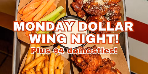 $1 Wing Monday Night at Smash\u2019d!