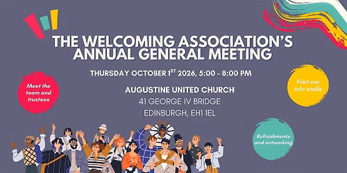 The Welcoming Association's  Annual General Meeting 2026