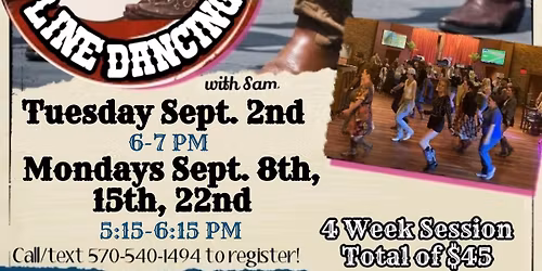 Private Country Line Dance Classes