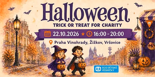 Halloween Trick-or-Treat for Charity Prague 2026