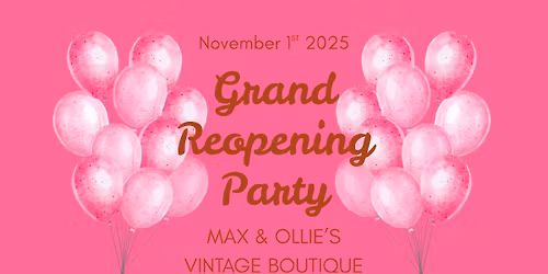 After the Flood Grand Reopening