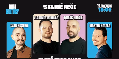 SILN\u00c9 RE\u010cI V ZLAT\u00ddCH MORAVCIACH