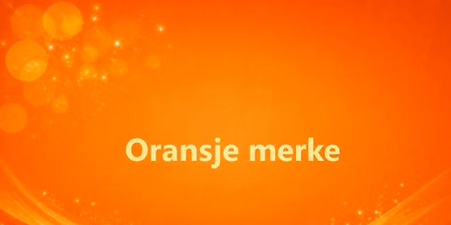 Oransje merke\/Fullt