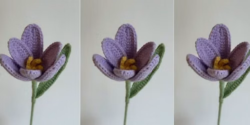 Crochet Flower Bouquet - Tulip! - 2 Week Workshop!
