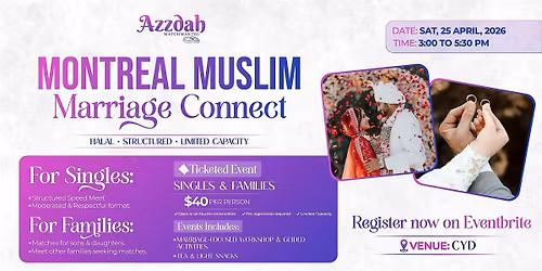 Montreal Muslim Marriage Connect