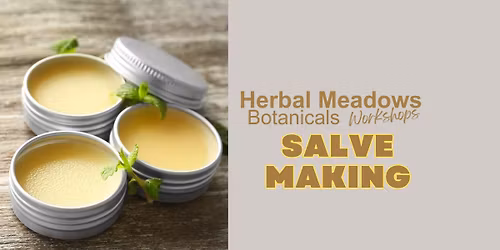 Salve Workshop: Natural Body Care Gift Making- make & take 4 balms!