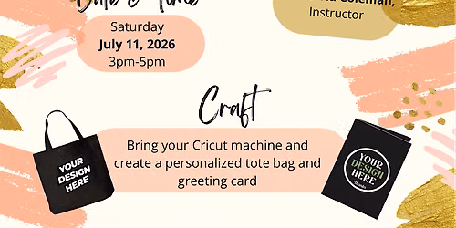 Craft With Me: Create a Custom Tote Bag & Greeting Card with Cricut