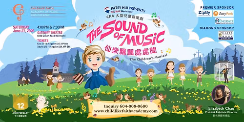 "THE SOUND OF MUSIC Youth Edition" - CFA's 12th Anniversary Children Musical Production 2026