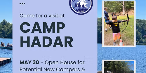 Camp Hadar New & Returning Family Tours