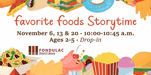 Favorite Foods Storytime