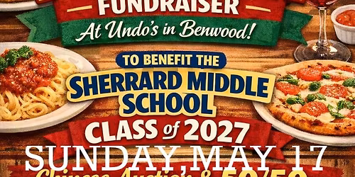 SMS Class of 2027 Dine to Donate @ Undos Benwood 