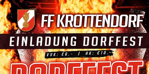 Dorffest der FF-Krottendorf