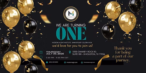 Modern Agent Institute's 1st Anniversary Celebration