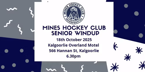 Mines HC - Senior Windup 