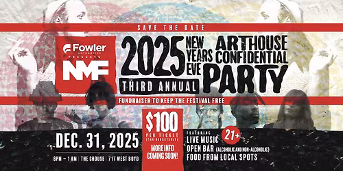 NMF\u2019s 2025 NYE Party: Art House Confidential