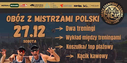 Jednodniowy camp siatk\u00f3wki pla\u017cowej