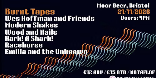 Burnt Tapes + Wes Hoffman and Friends + Supports