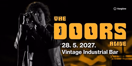 The Doors Alive - najve\u0107i svjetski The Doors tribute u Zagrebu!