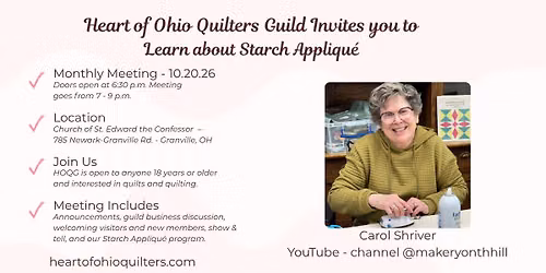 Heart of Ohio Quilters Guild