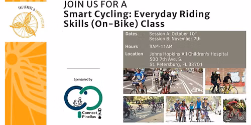 Smart Cycling: Everyday Riding Skills (On-Bike) Class