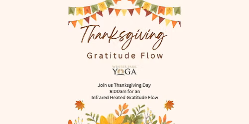 Thanksgiving Gratitude Flow