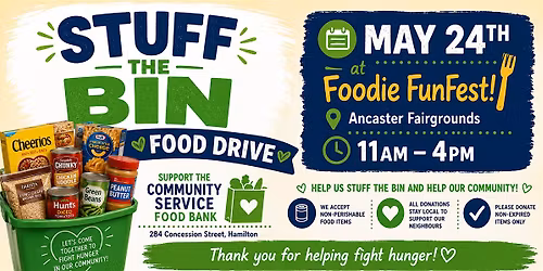 Stuff The Bin Food Drive