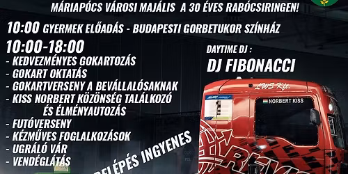 M\u00e1riap\u00f3cs V\u00e1rosi Maj\u00e1lis a 30 \u00e9ves Rab\u00f3csiRingen!